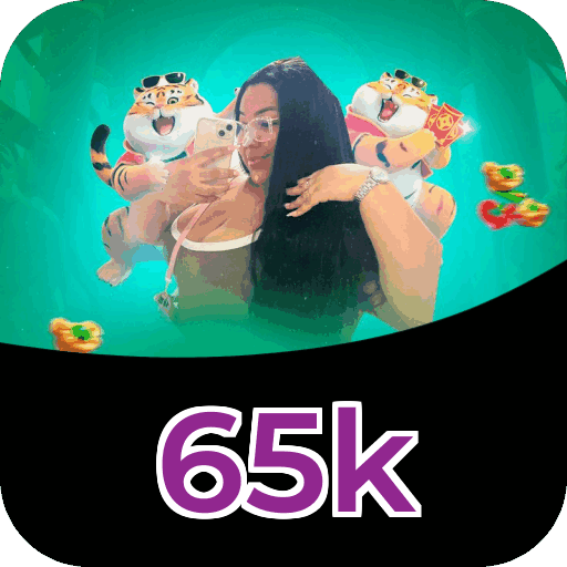 Plataforma 65k mostrando interface moderna, jogos certificados e recursos de segurança licenciados